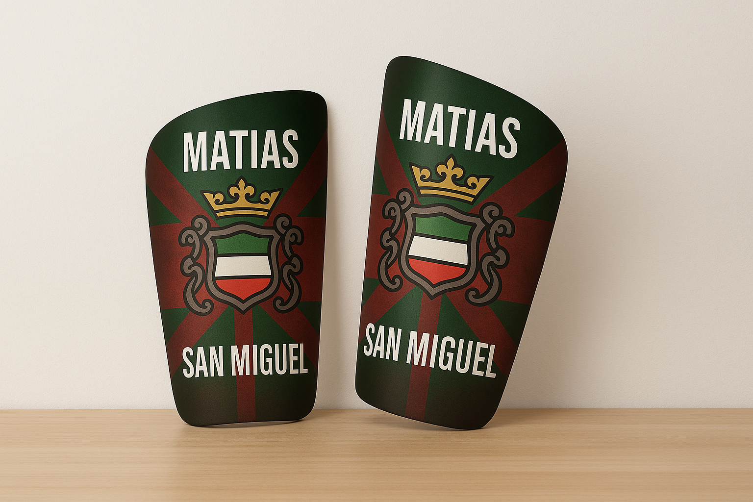 Canilleras personalizadas robustas